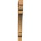 Ekena Millwork Olympic Block Rough Sawn Bracket, Western Red Cedar, 4"W x 34"D x 38"H BKT04X34X38OLY05RWR - alternate 4